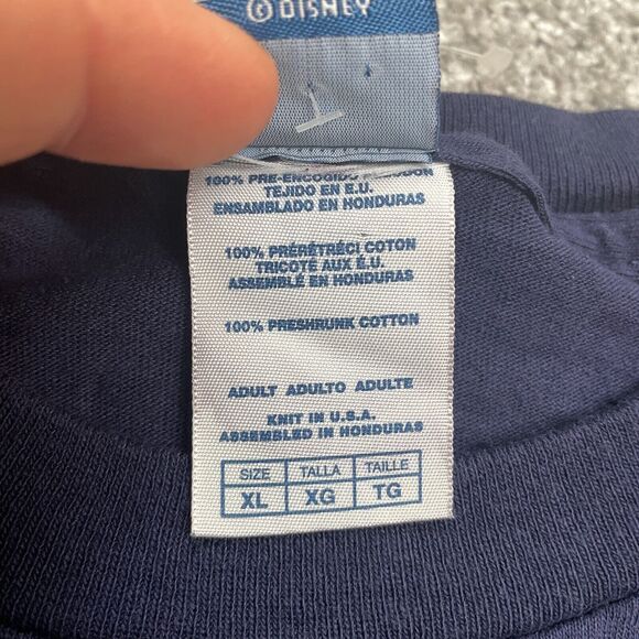 Disney Dreams Florida Mickey Mouse Graphic T-Shirt Mens XL Blue Preshrunk Tee - Picture 5 of 9